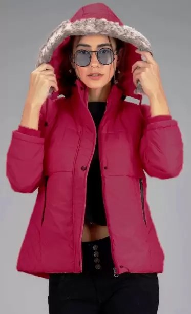 women winter jacket Women Solid Quilted Jacket